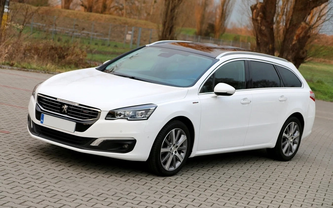 Peugeot 508 cena 57800 przebieg: 187000, rok produkcji 2016 z Oława małe 631